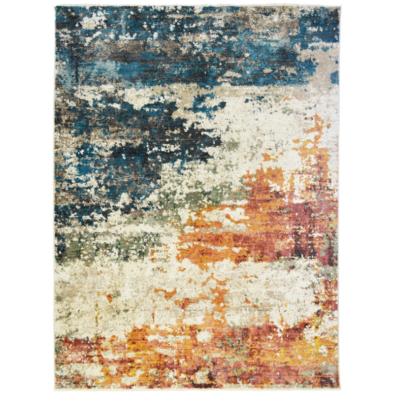 Axl Abstract Indoor Rug, Rectangle 7'10" x 9'10"
