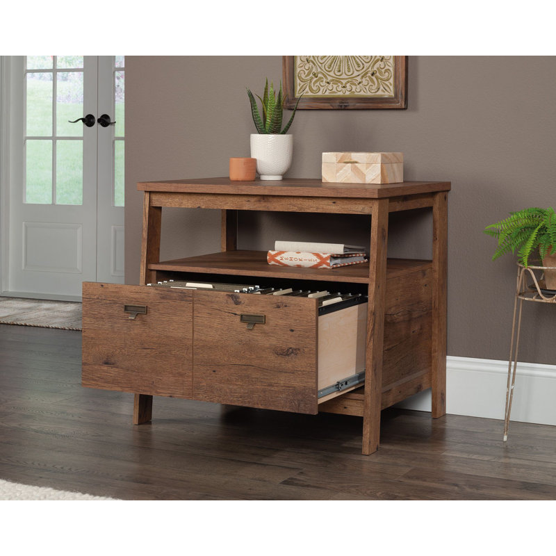 Sipple 32.28 " Wide 1 Filing Cabinet, Brown