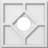 10"OD x 3"ID x 3 1/2"C x 1"P Embry Architectural Grade PVC Contemporary Ceiling Medallion-36075626