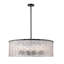 Luminaire suspendu tambour 12 lumières Rainers-320133275
