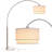 Black Arched Floor Lamp-2006500734