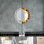 Huldar Glass Flat Wall Mirror