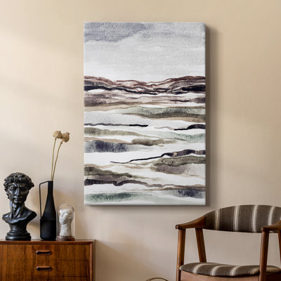 «Mute Earth Layers II» - galerie sur mesure Cavas