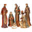 Grand Byzantine Nativity - 5 To 26 Inches, Set Of 6