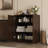 100% Solid Wood Short Bathroom Linen Cabinet with Doors, Adjustable Shelves, Modular Bathroom & Laundry Storage Cabinet, 32" W x 35.75" H-690278325