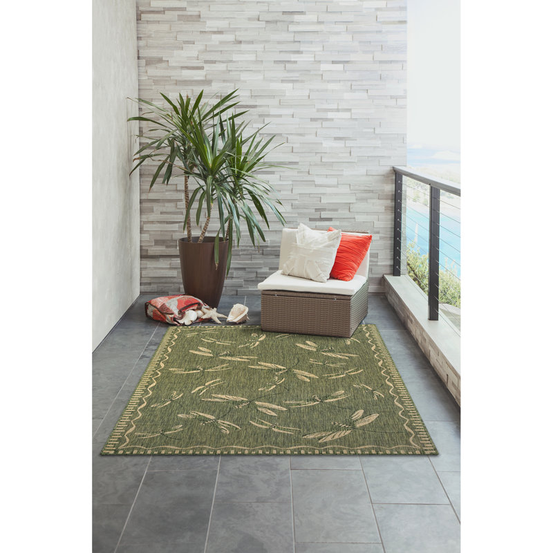 Kuehn Indoor / Outdoor Rug, Rectangle 3'3" x 4'11"