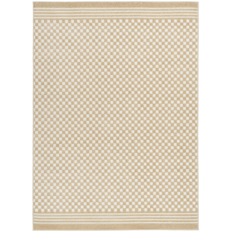 Tapis brun clair 7 'x 9'