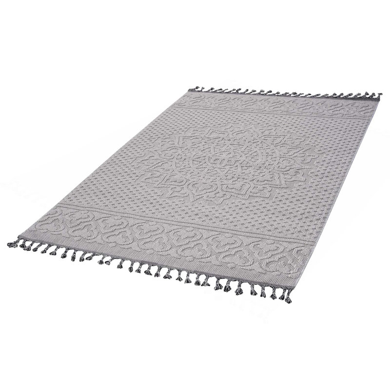 Tapis intérieur / extérieur Collection Medallion, Rectangle 4 pi x 6 pi 2 po