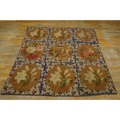 Tapis à tissage plat antique