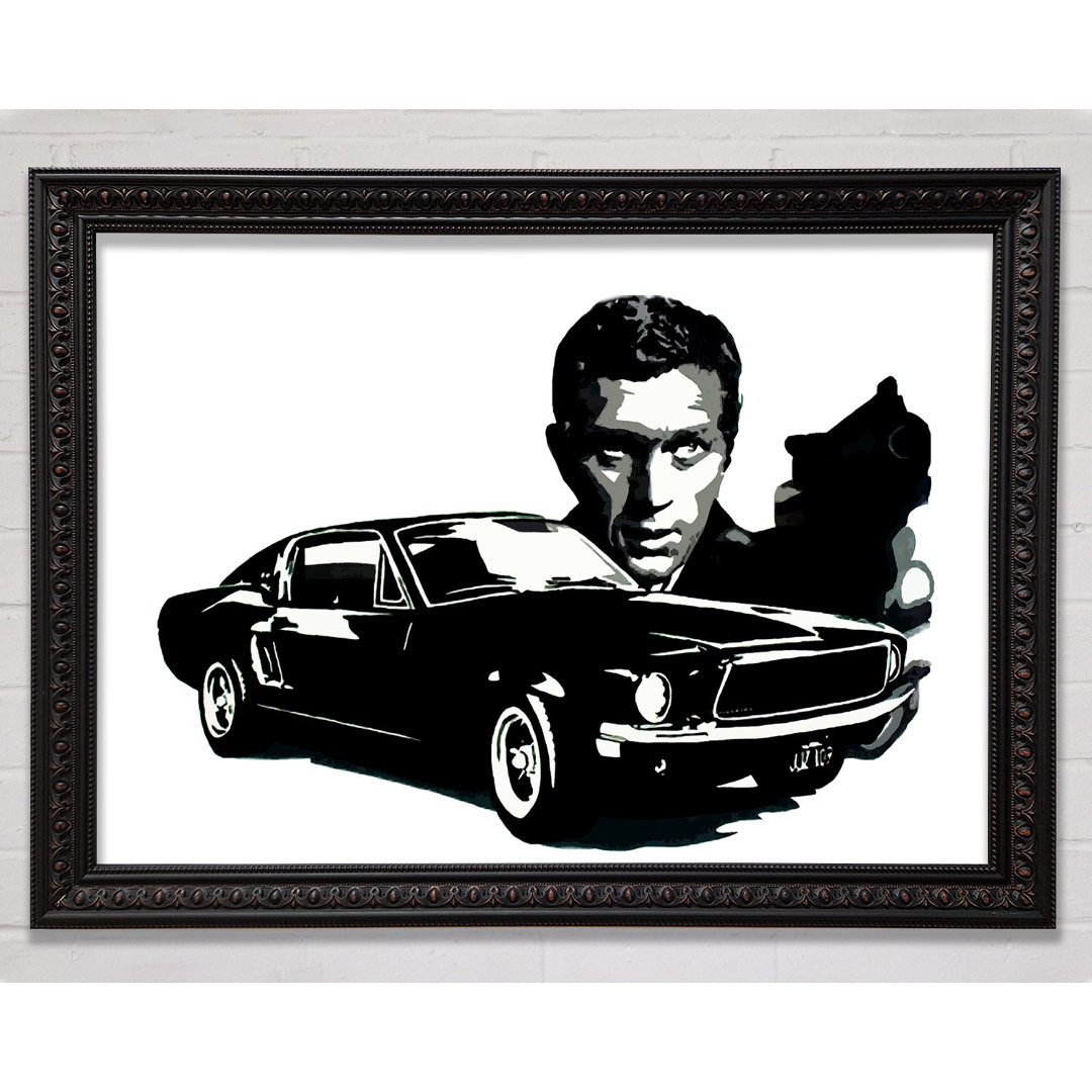 Steve McQueen Bullitt - Druck