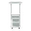 Chariot pour ordinateur portable avec rangement réglable Techni Mobile-2065084644