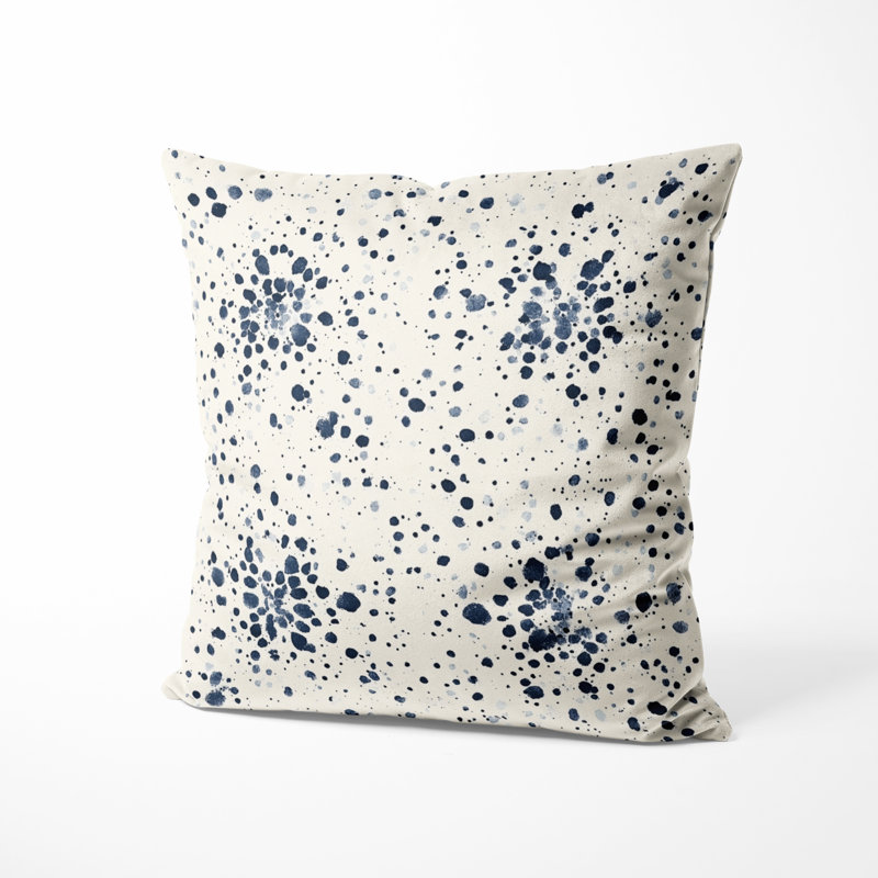Coussin abstrait - Coussin Boho Mandala, H 20 po x l 20 po