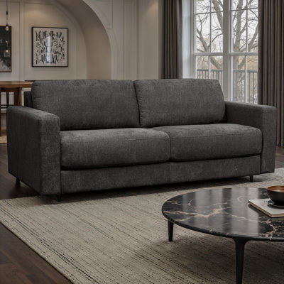 Stearns & Foster Giotto 78 in. Full Pull-Out Sleeper Sofa with 5 in. Memory Foam Mattress by Stearns & Foster
