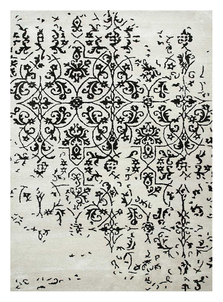 Derrisha Abstract Machine Tufted Rectangular 150 X 240cm Grey Area Rug
