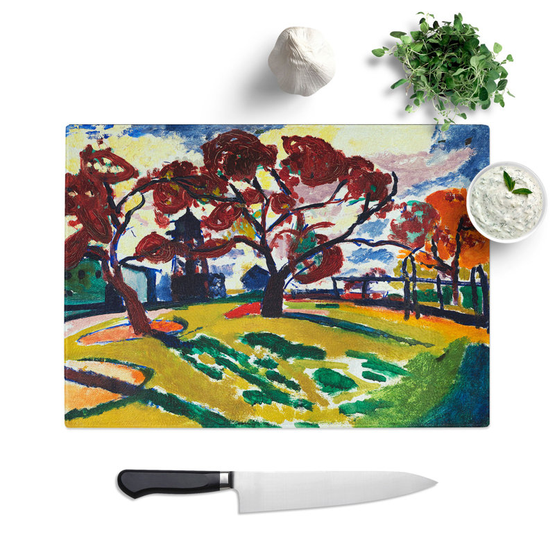 Winds by Henry Lyman Sayen Chopping Board, 0.4cm H x 28.5cm W x 39cm L