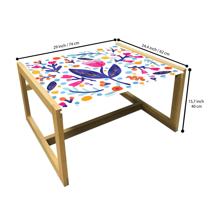 Jamielle Sled Coffee Table, 62cm H x 74cm W x 40cm D