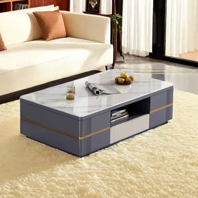Table basse avec rangement Block