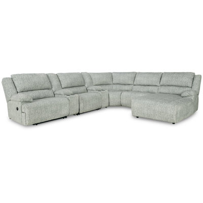 Mcclelland 7-Piece Reclining Sectional With Chaise