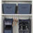 Tapered Fabric Hard-Sided Storage Bins with Cloth Handles