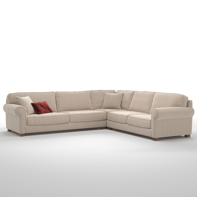 Aaliyah-May Velvet Sofa & Chaise
