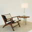 Lampe de table colonne Edison