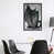 Toile avec cadre noir