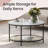 Aubra Round Coffee Table with Storage-1473259273