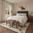 Abrahamson Mirage Geometric Machine Washable Beige / Brown Indoor Area Rug with Non-Slip Backing-128992453
