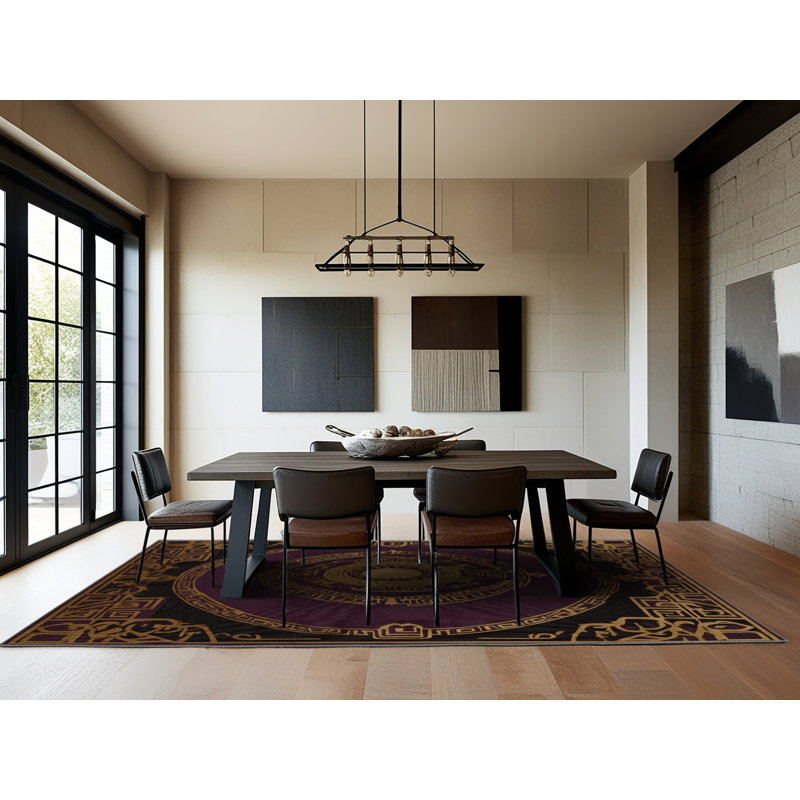 Fleur Royale Rug, Round 3'