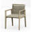 SemaWT Solid Wood Outdoor Dining Armchair