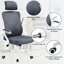 Fauteuil de travail ergonomique avec appui-tête et accoudoir rabattable Joyti-273634312-289708961