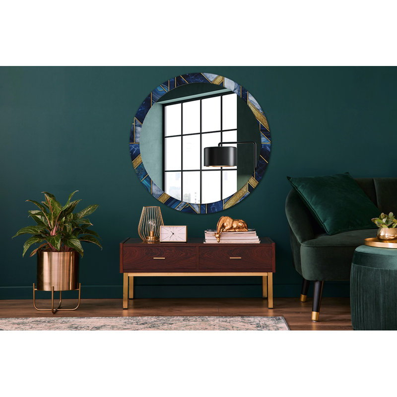 Huldar Glass Flat Wall Mirror