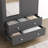 Versatile Metal Wardrobe With Multiple Storage Options For Organized Clothing