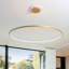 Luminaire suspendu rond à 1 lumière pour îlot de cuisine Stockham-626403756-626403767