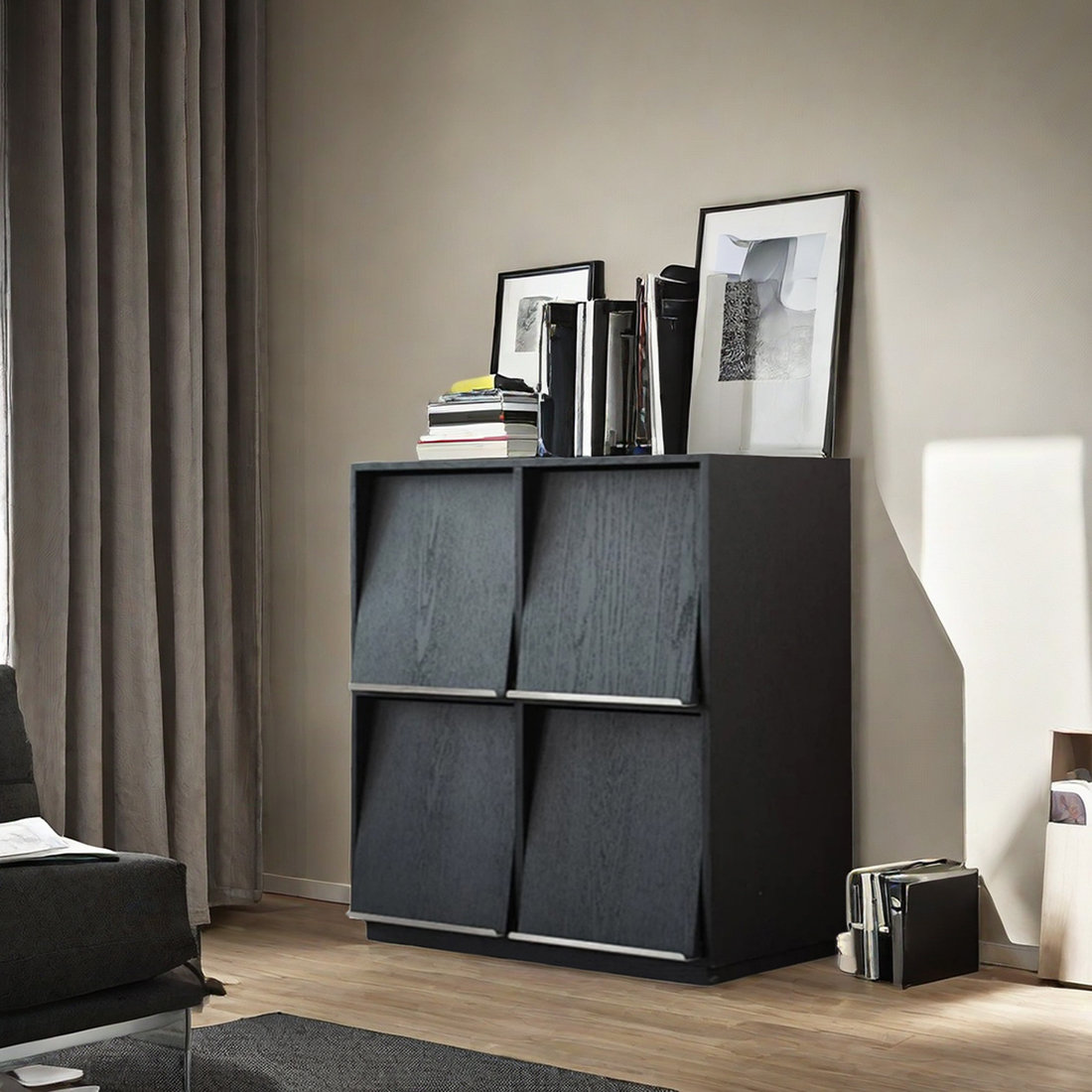 HomeCanvas Nordic style cabinet doors display accent cabinets - Wayfair ...