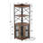 Conner Bar Cabinet with Wine Storage and LED Strip-1140370338