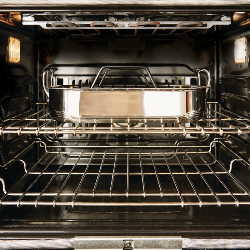Plat à Lasagne rectangulaire en acier inoxydable avec couvercle All-Clad