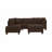 Coin réversible avec repose-pieds de 104 po de large Arkwright-1390628833