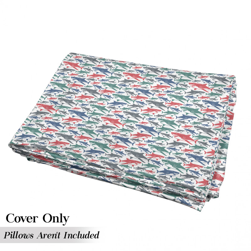 Housse de coussin d'extérieur Bull Shark, H 2 po x l 36 po x P 88 po