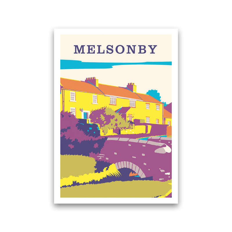 Melsonby Portrait by Richard O'Neill - Print, Unframed, 30cm H x 21cm W x 1cm D