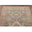 Tapis oriental gris à motif géométrique Kazak 4 x 6