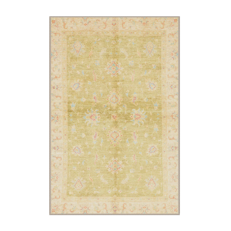 Tapis abstrait moderne 3496, Rectangle 2 pi x 4 pi