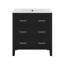 Ensemble de meuble-lavabo 30 po avec lavabo en céramique et 3 tiroirs-2085643216-2085643220