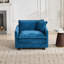 Chenille Fabric Upholstered  Armchair-589905200