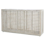 Driftwood Lattice Console