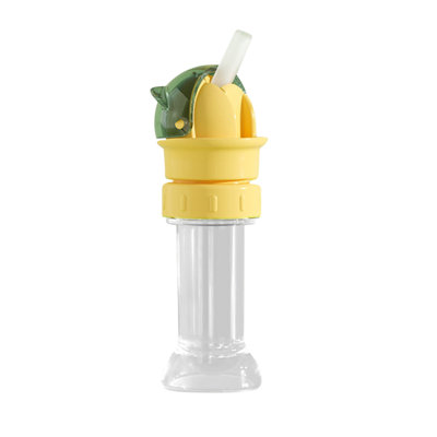 Water Bottle Water Bottle  Conversion Cover With Straw