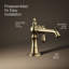 Artifacts® Single Hole Bathroom Faucet with Drain Assembly-93510018
