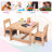 Leitersburg Kids 3 Piece Play Or Activity Table and Chair Set-62154722