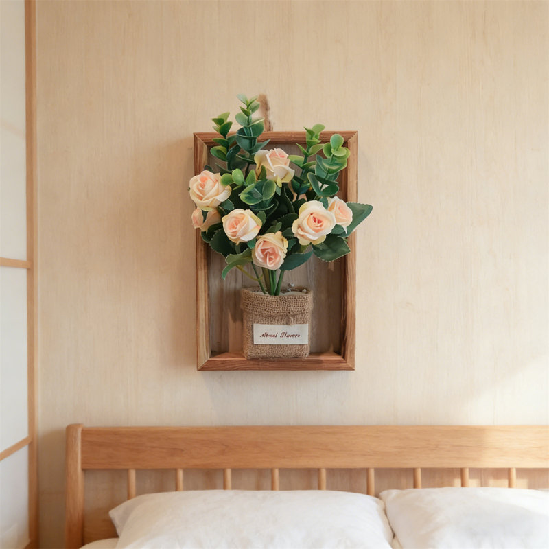 Wall-Mounted Artificial Flower