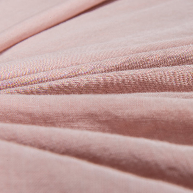 100% Linen Flat Sheet, Queen Flat Sheet, Bermuda Pink